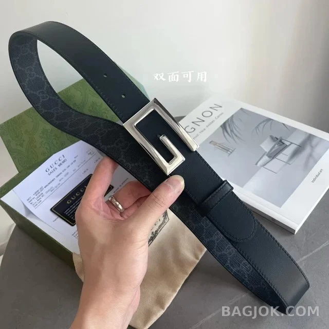 구찌 구찌 스퀘어 리버서블 벨트 상세 이미지