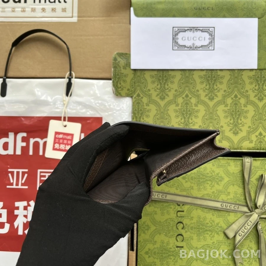 구찌 구찌 애니멀 프린트 카드 케이스 상세 이미지