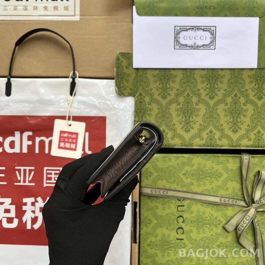 구찌 구찌 애니멀 프린트 카드 케이스 상세 이미지