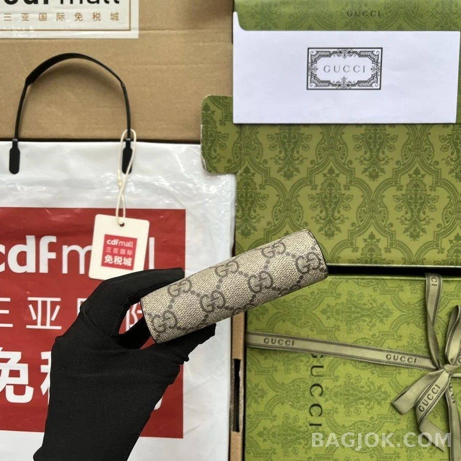 구찌 구찌 애니멀 프린트 카드 케이스 상세 이미지