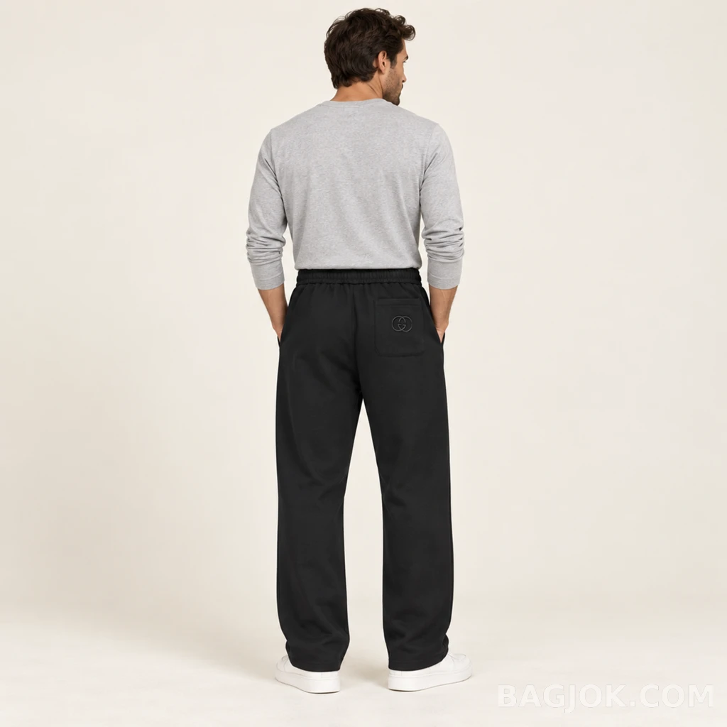 구찌 구찌 자수 트레이닝 팬츠 상세 이미지
