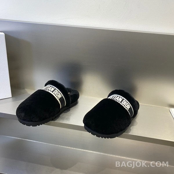 디올 디올 시어링 뮬 슬리퍼 상세 이미지