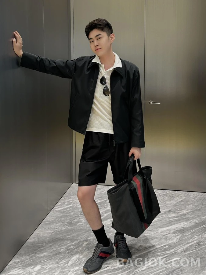 구찌 구찌 코튼 지퍼 자켓 상세 이미지