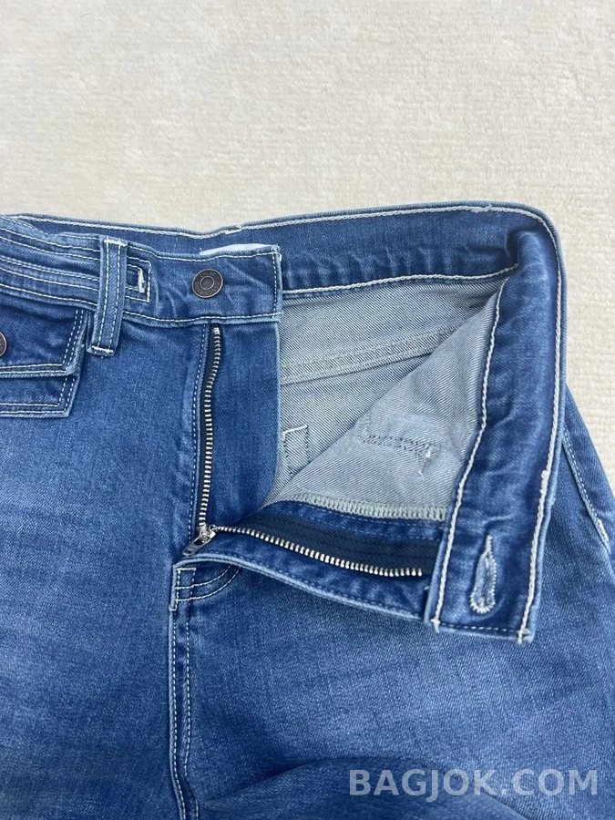 끌로에 끌로에 컷오프 플레어 데님 팬츠 상세 이미지