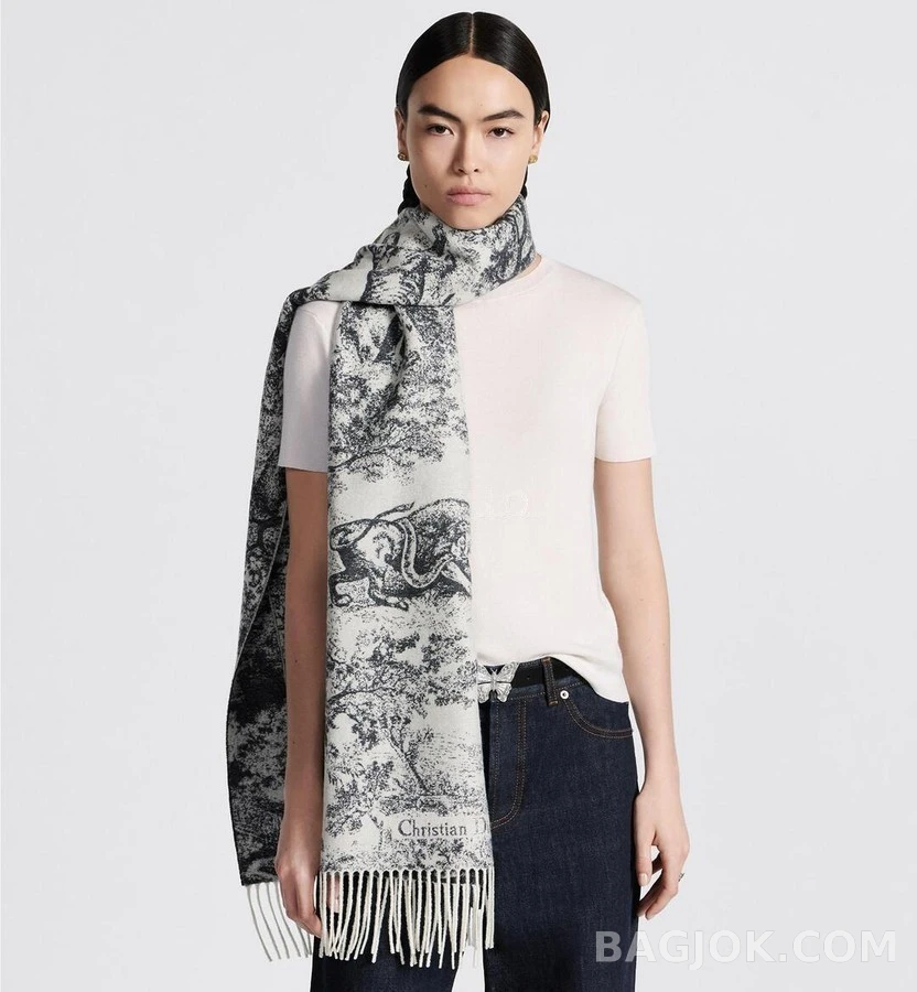 디올 디올 Toile DE JOUY 스카프 상세 이미지