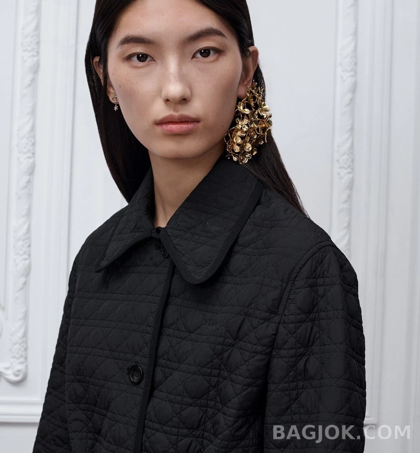 디올 디올 까나쥬 퀼팅 중기장 자켓 상세 이미지