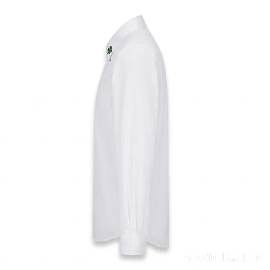 디올 디올 네잎클로버 자수 셔츠 상세 이미지