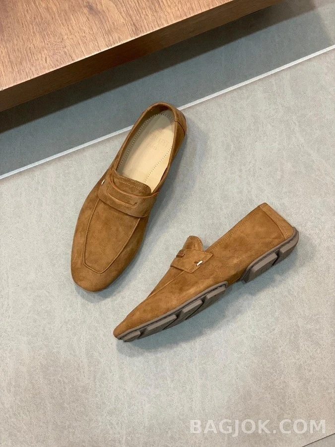 벨루티 벨루티 로렌조 드라이브 캐모시오 레더 로퍼 상세 이미지