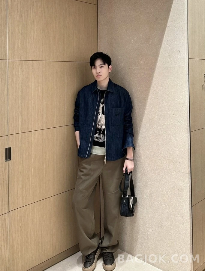 디올 디올 데님 지퍼 자켓 상세 이미지