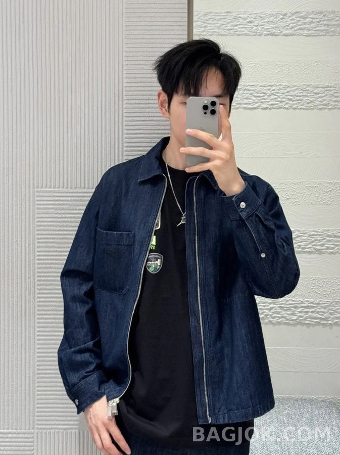 디올 디올 데님 지퍼 자켓 상세 이미지