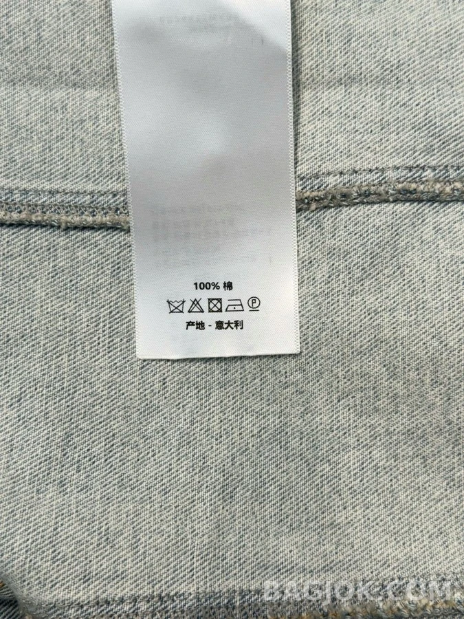 디올 디올 데님 후드 드로스트링 자켓 상세 이미지