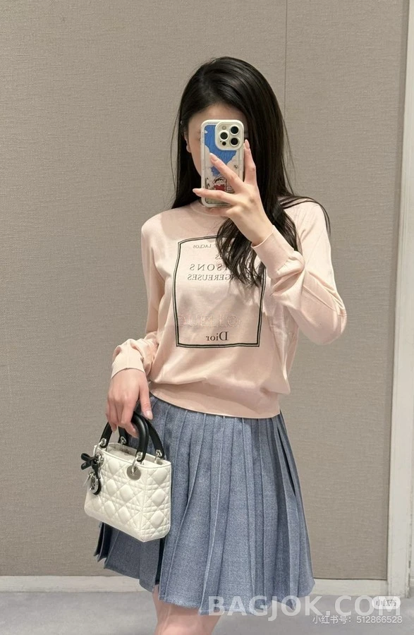 디올 디올 레 리앙제 당제뢰즈 자수 긴팔 티셔츠 상세 이미지