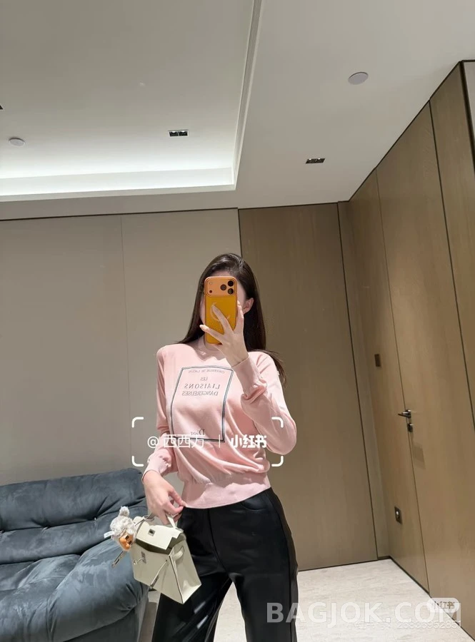 디올 디올 레 리앙제 당제뢰즈 자수 긴팔 티셔츠 상세 이미지
