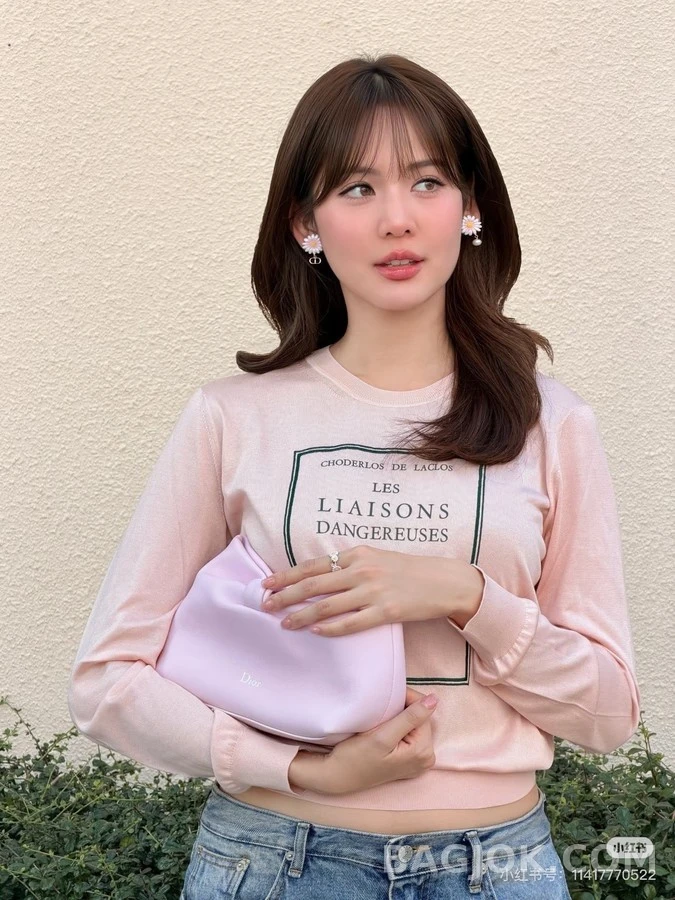 디올 디올 레 리앙제 당제뢰즈 자수 긴팔 티셔츠 상세 이미지