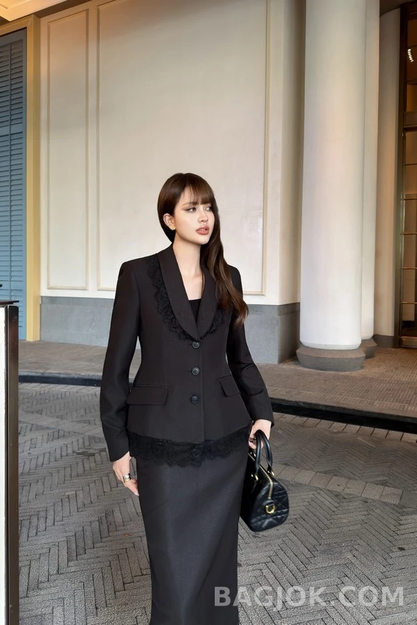 디올 디올 레이스 패치 자켓 상세 이미지