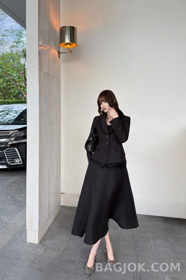 디올 디올 레이스 패치 자켓 상세 이미지