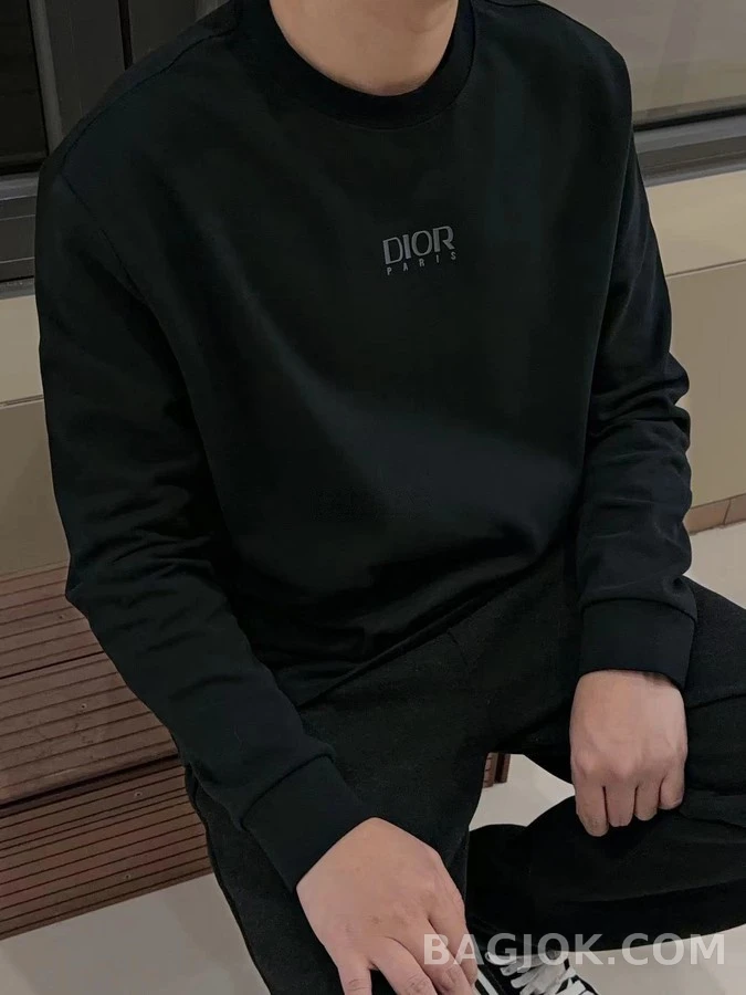 디올 디올 로고 맨투맨 상세 이미지