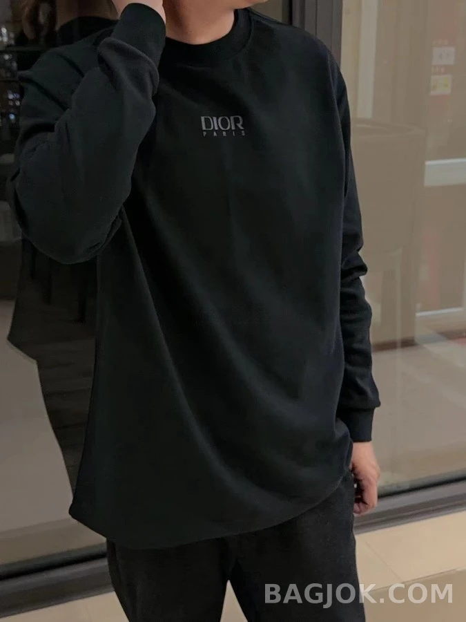 디올 디올 로고 맨투맨 상세 이미지