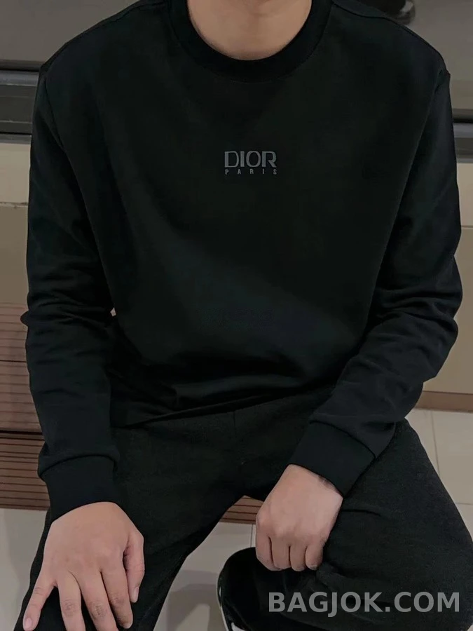 디올 디올 로고 맨투맨 상세 이미지