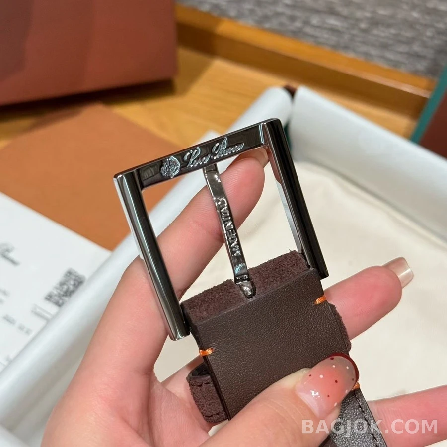 로로피아나 로로피아나 스웨이드 레더 벨트 상세 이미지
