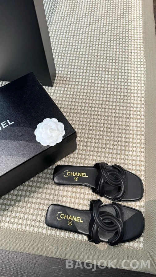 샤넬 샤넬 더블 C 스트랩 샌들 상세 이미지