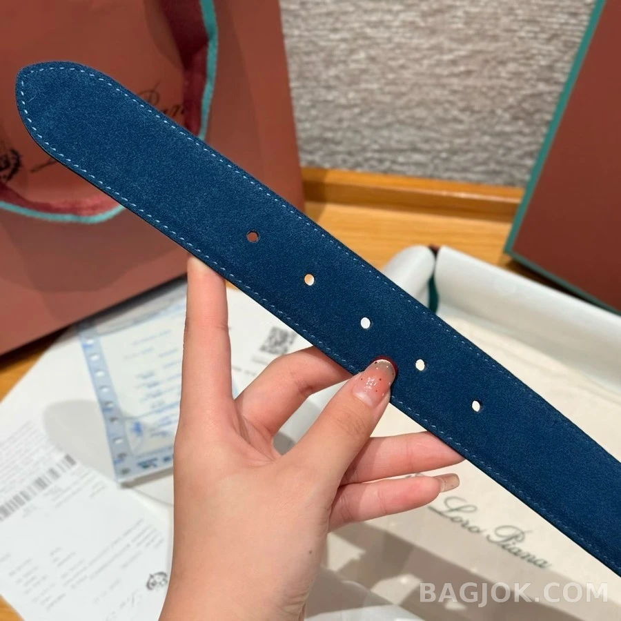 로로피아나 로로피아나 스웨이드 벨트 상세 이미지