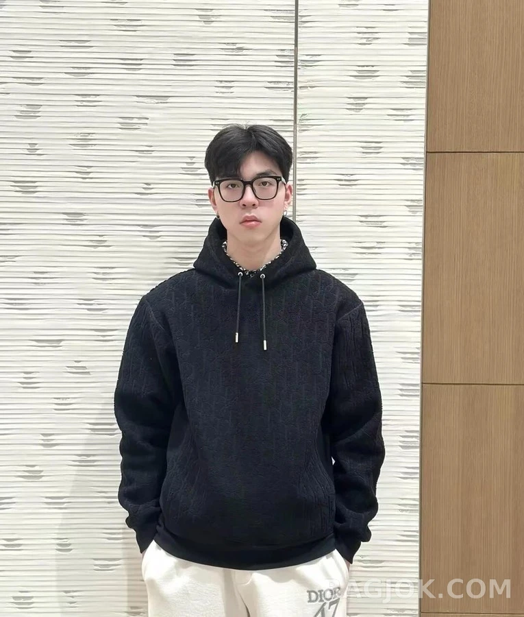 디올 디올 오블리크 자카드 맨투맨 상세 이미지