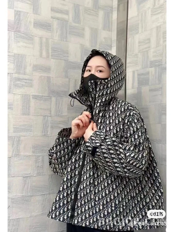 디올 디올 오블리크 자카드 후드 집업 상세 이미지