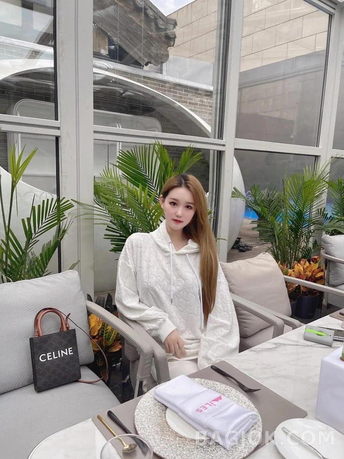 디올 디올 오블리크 자카드 후드티 상세 이미지