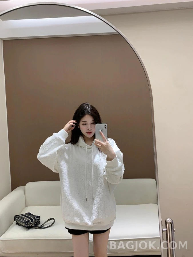 디올 디올 오블리크 자카드 후드티 상세 이미지