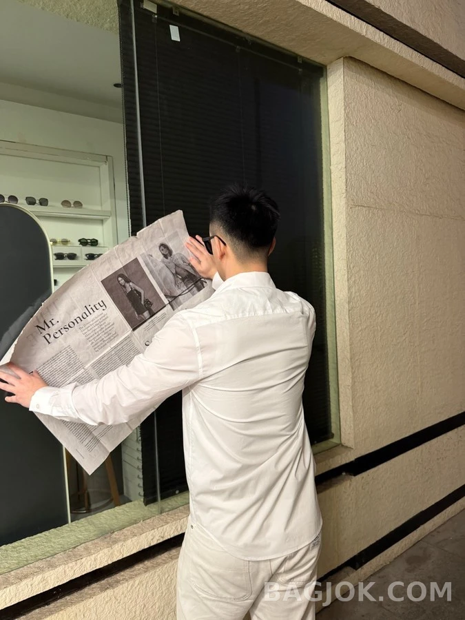 디올 디올 클로버 자수 셔츠 상세 이미지