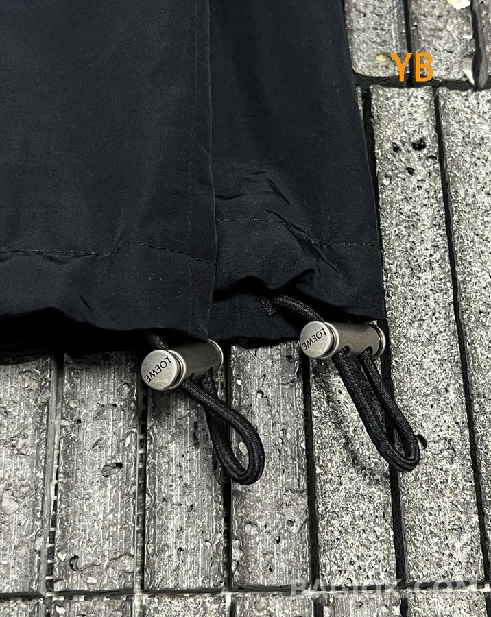 로에베 로에베 로고 자수 테크 코튼 자켓 상세 이미지