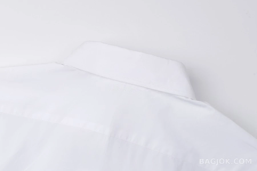 로에베 로에베 면 카라 자수 긴팔 셔츠 상세 이미지