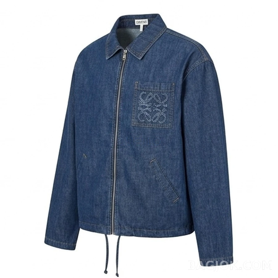 로에베 로에베 아나그램 자수 데님 자켓 상세 이미지