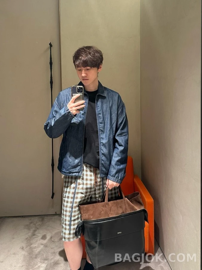 로에베 로에베 아나그램 자수 데님 자켓 상세 이미지