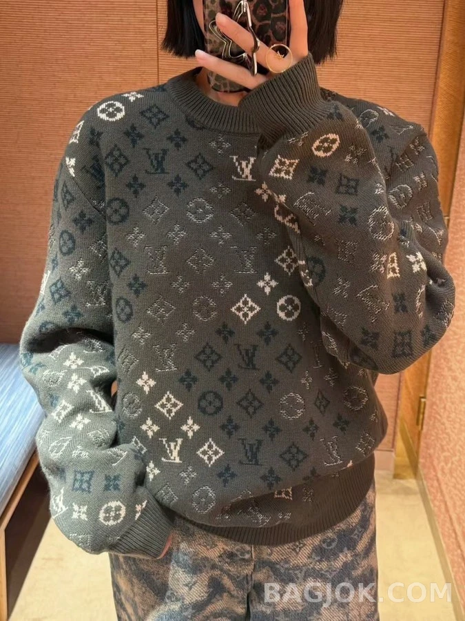 루이비통 루이비통 모노그램 니트 스웨터 상세 이미지