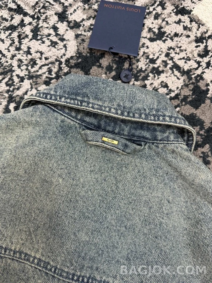 루이비통 루이비통 모노그램 데님 반팔 티셔츠 상세 이미지