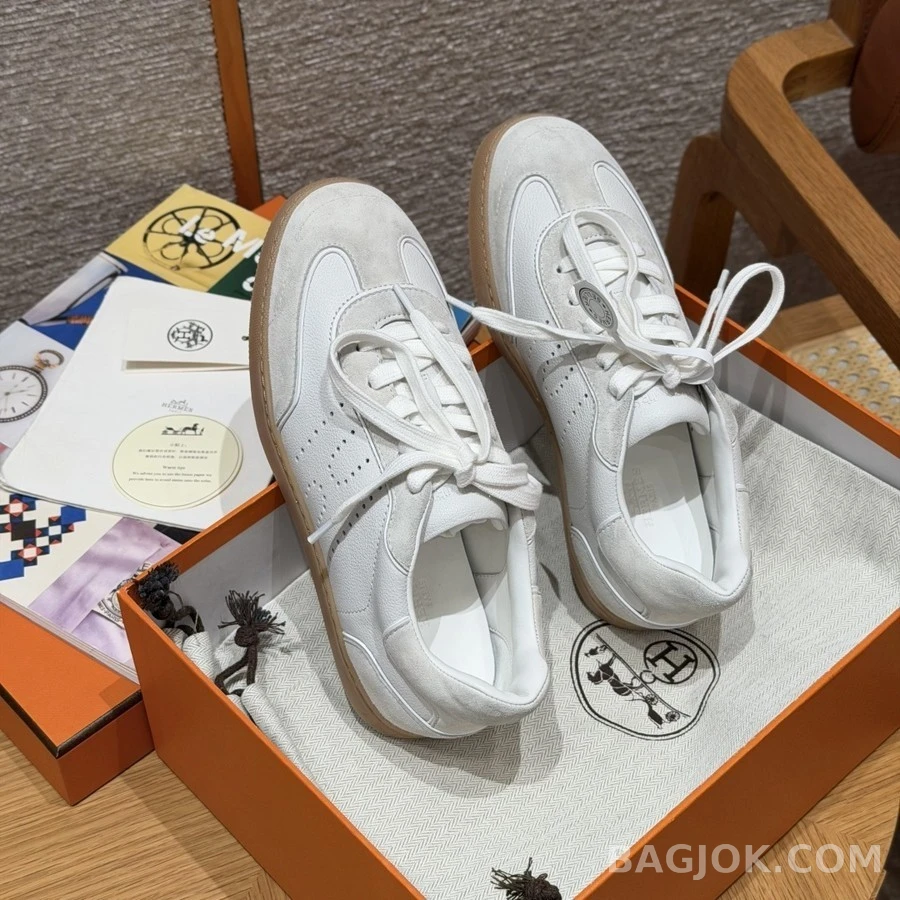 에르메스 에르메스 H 펀칭 스니커즈 상세 이미지