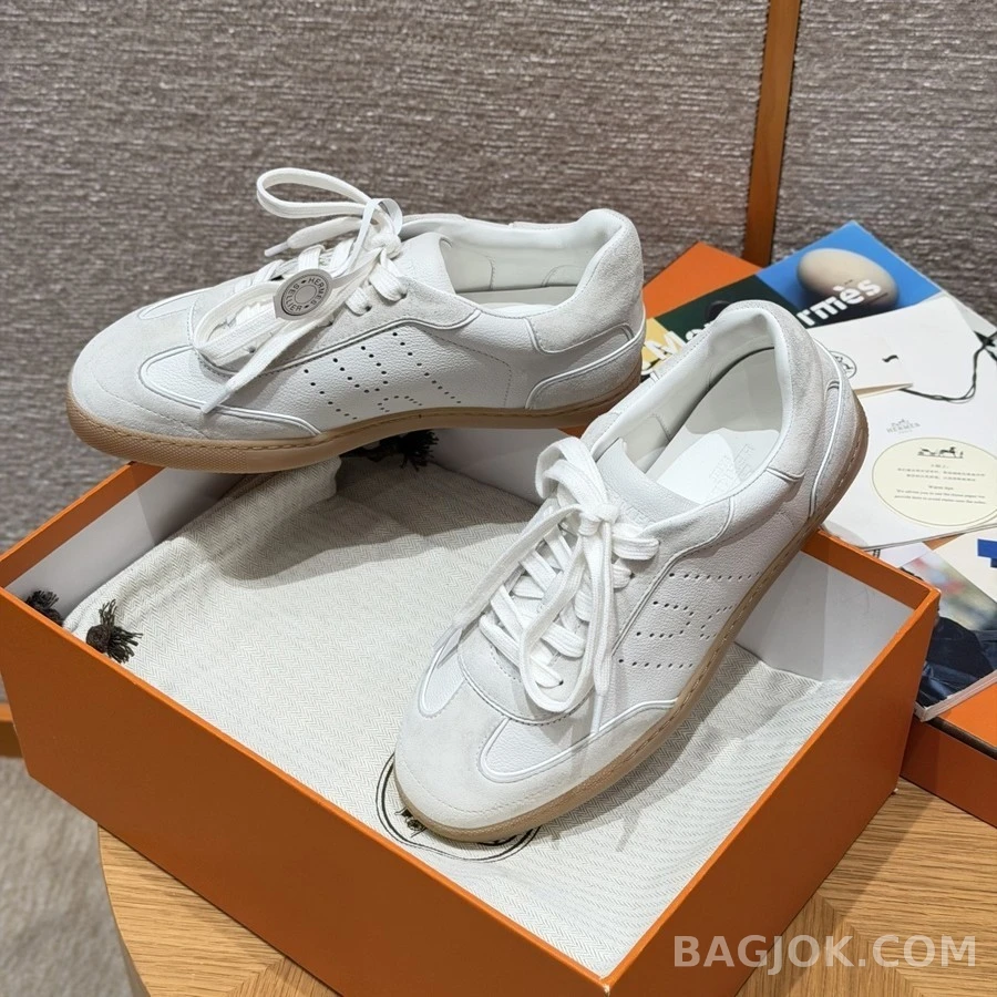 에르메스 에르메스 H 펀칭 스니커즈 상세 이미지