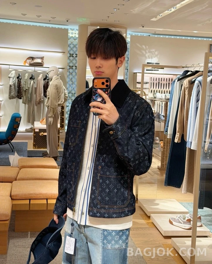 루이비통 루이비통 모노그램 데님 자켓 상세 이미지