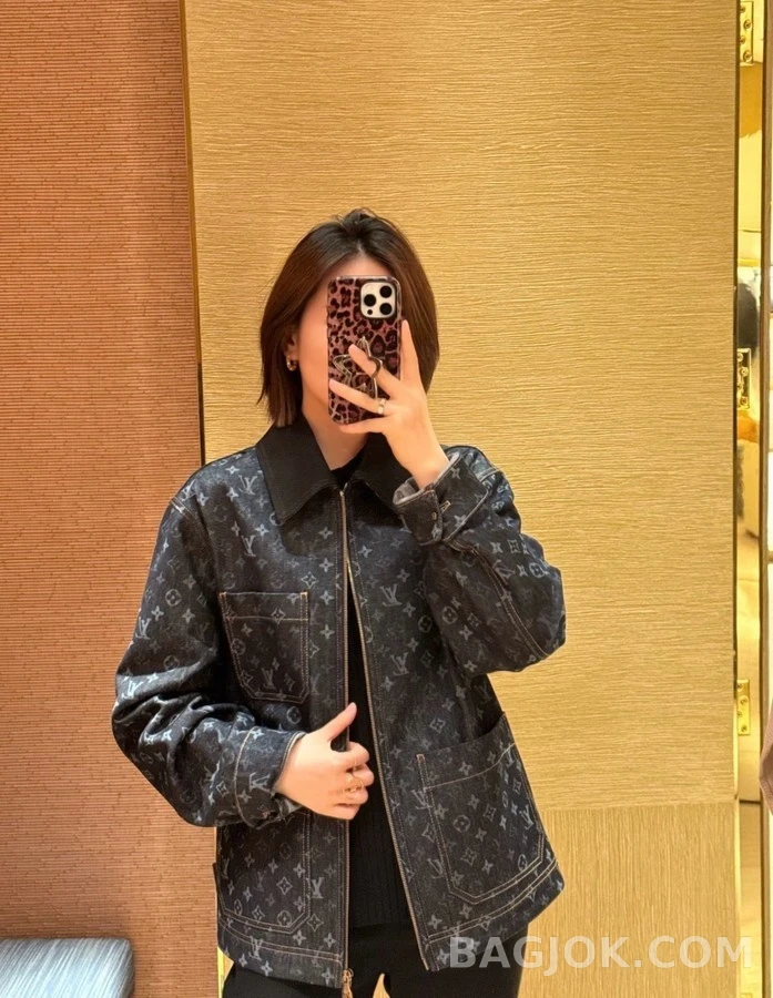 루이비통 루이비통 모노그램 데님 자켓 상세 이미지