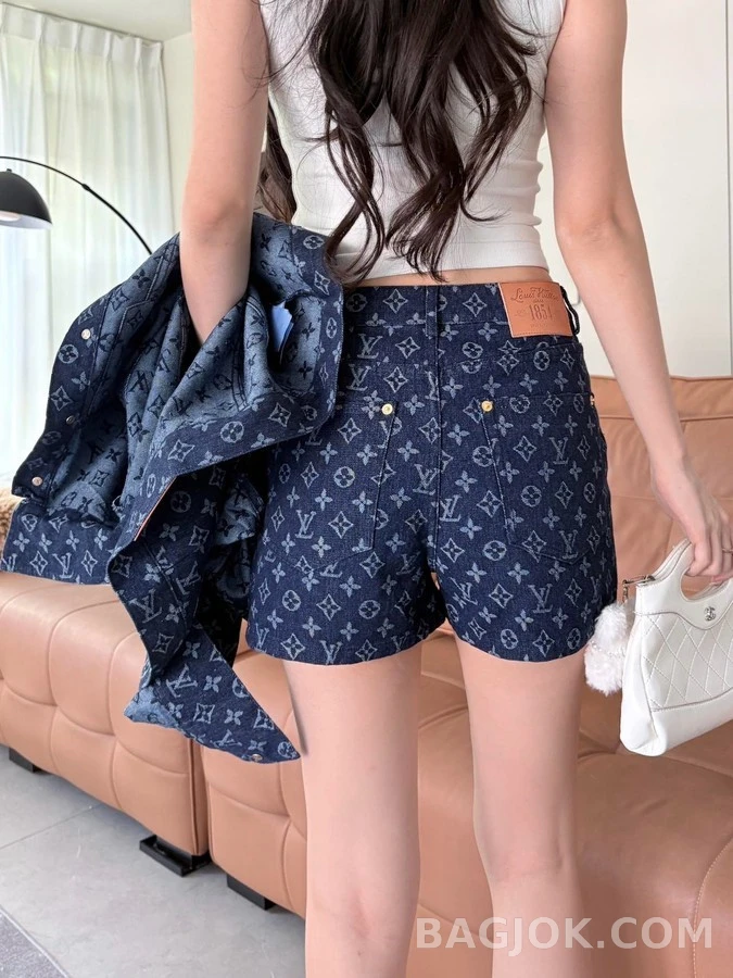 루이비통 루이비통 모노그램 데님 자켓 상세 이미지