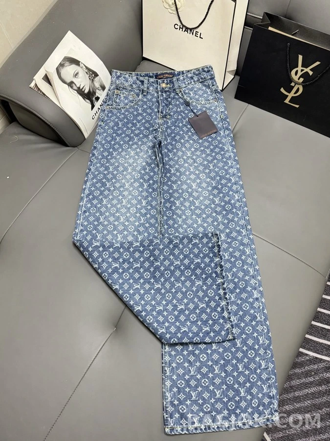 루이비통 루이비통 모노그램 데님 팬츠 상세 이미지