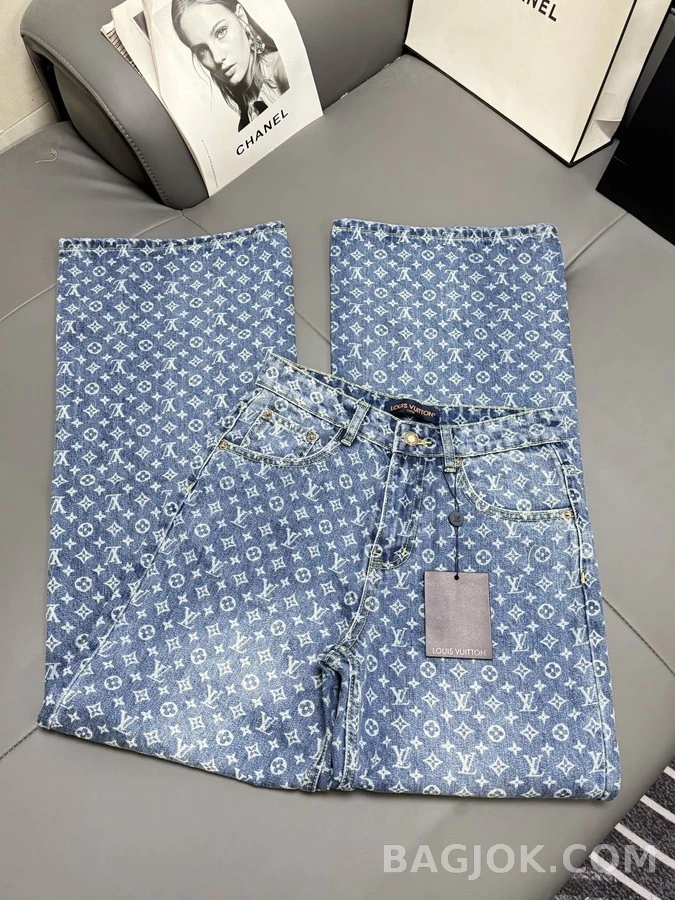 루이비통 루이비통 모노그램 데님 팬츠 상세 이미지