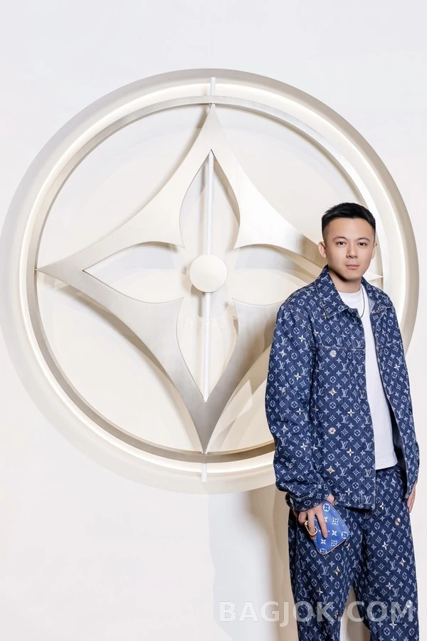 루이비통 루이비통 모노그램 데이지 자수 데님 자켓 상세 이미지