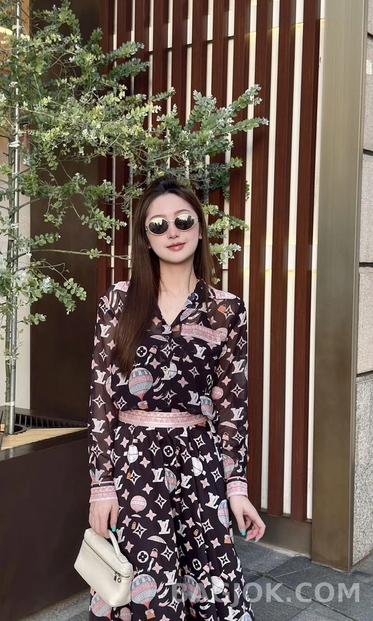 루이비통 루이비통 모노그램 열기구 프린트 셔츠 상세 이미지