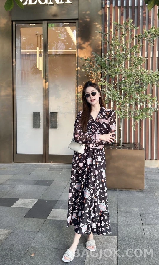 루이비통 루이비통 모노그램 열기구 프린트 셔츠 상세 이미지