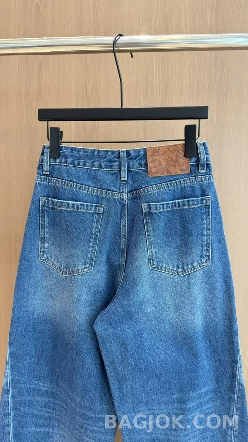 루이비통 루이비통 모노그램 와이드 데님 팬츠 상세 이미지