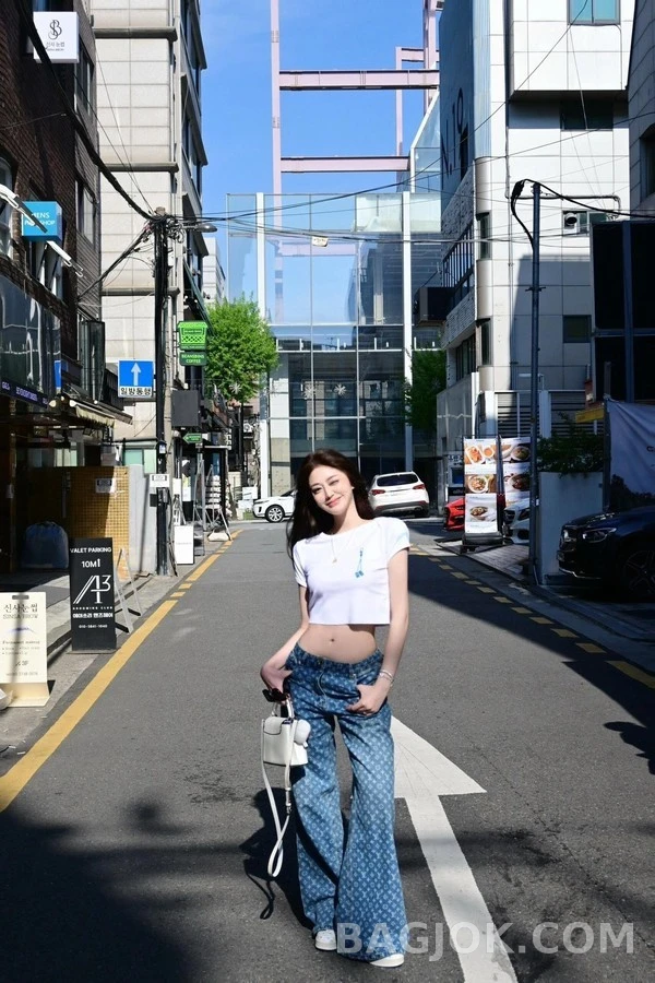 루이비통 루이비통 모노그램 와이드 데님 팬츠 상세 이미지