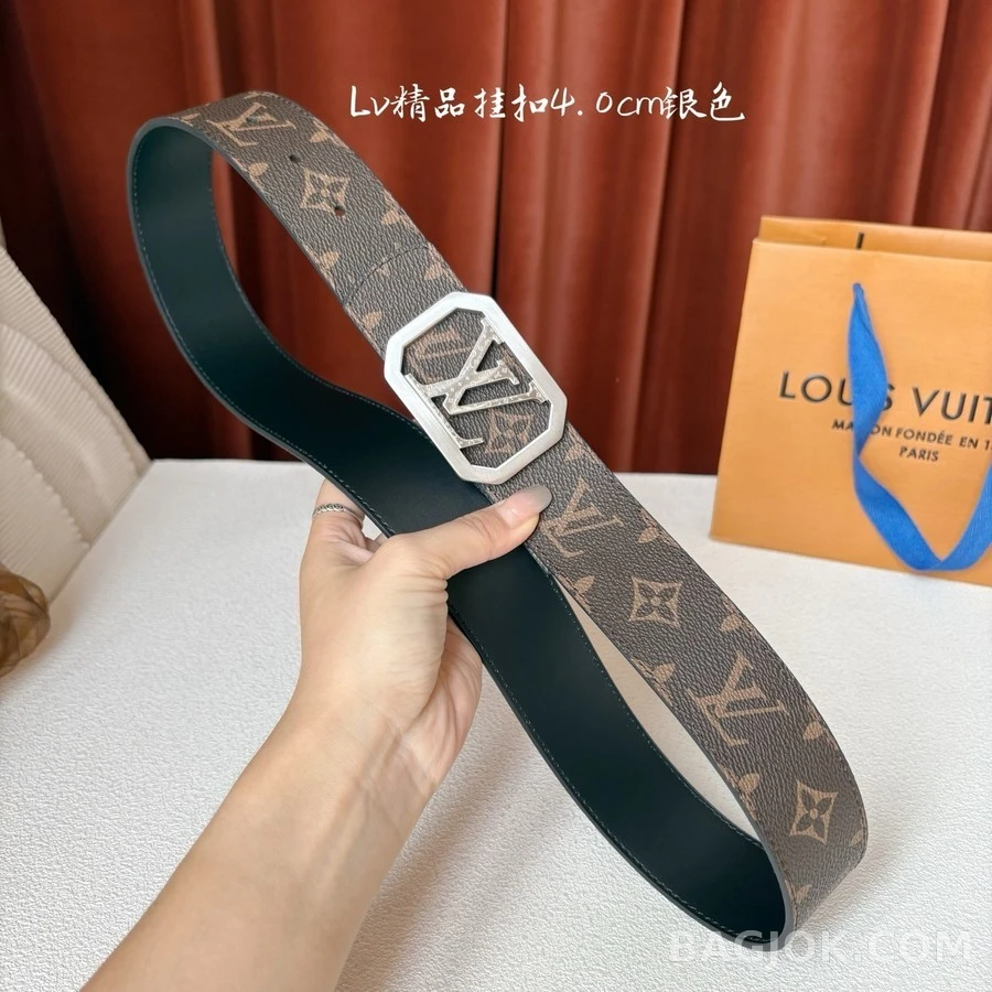 루이비통 루이비통 모노그램 버클 벨트 상세 이미지